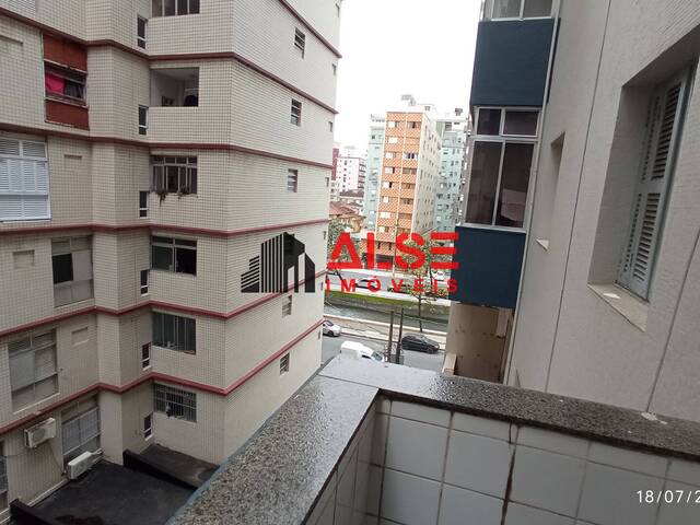 #1296 - Apartamento para Venda em Santos - SP - 1